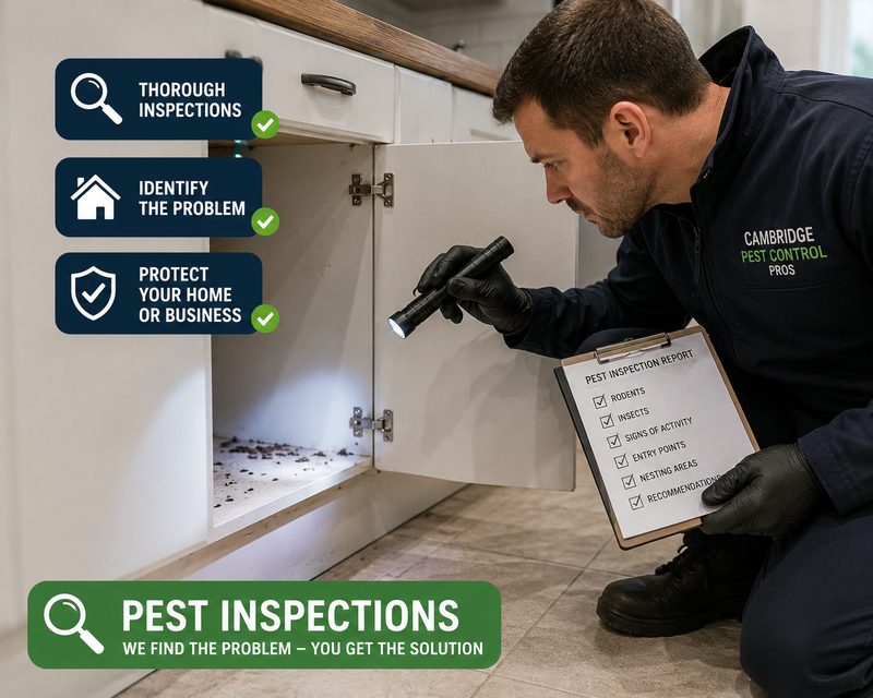 Pest Inspections & Surveys Cambridge — Cambridge Pest Control Pros